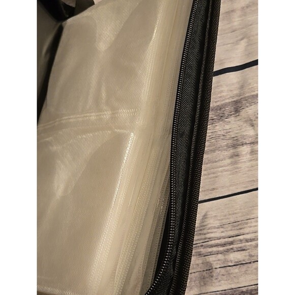 32  Disc CD Case DVD VCD Storage Organize Holder Carry Wallet Zipper Bag Red - Picture 7 of 8